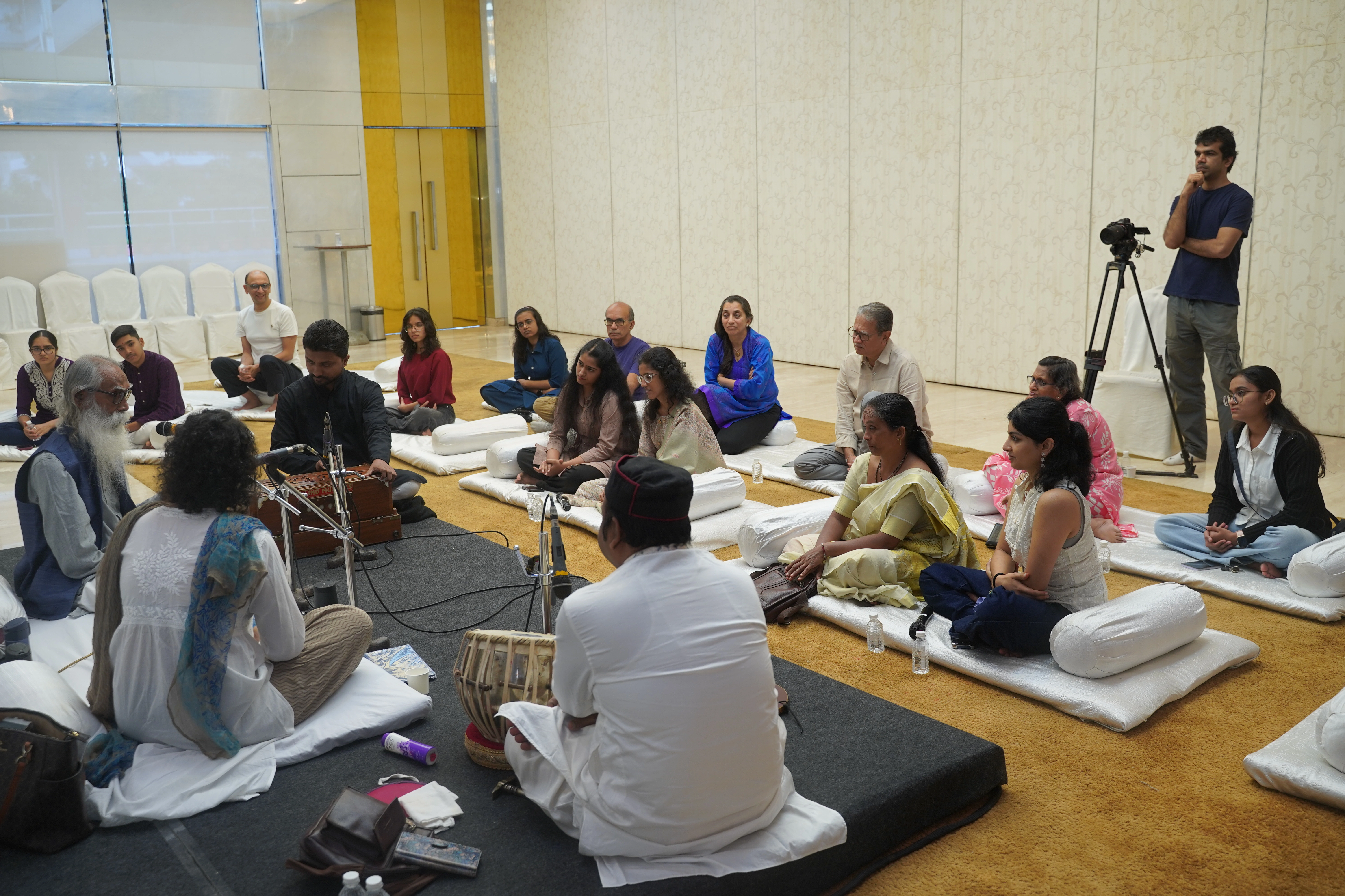 Pandit Sudhindra Bhaumik and Priya Purushottaman